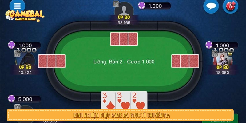 Cách thử game bài GO88 trong phiên đầu